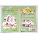 Smršťovací dekorace na vejce Velikonoční zvířátka - 12 ks