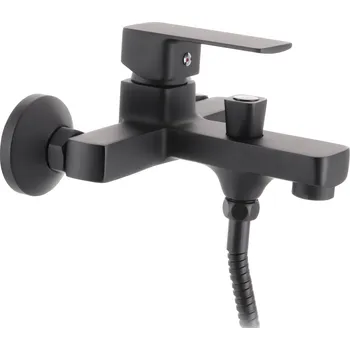 Vodovodní baterie Vanová baterie MIXXUS PREMIUM KUBUS 009 (EURO) BLACK, černá