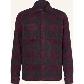 Pánský zimní kabát Strellson Pánská Bunda Norin, tmavě fialová / tmavě modrá, 54