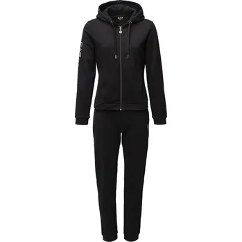Dámská Tepláková souprava EA7 TRAIN TRACKSUIT W TT FZ CH EXTENDED LOGO BR 6RTV57TJPLZ0200 – Černá XL