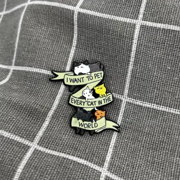 I want to pet every cat in the world / Chci pohladit každou kočku na světě