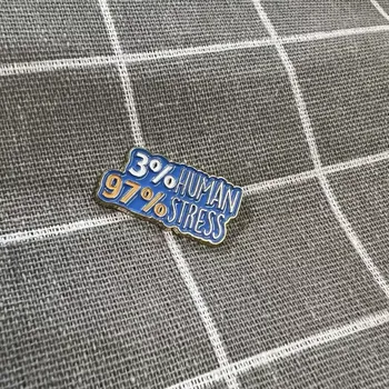 3% human, 97% stress / 3 % člověk, 97 % stres