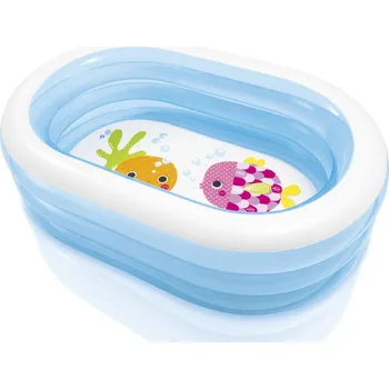 Bazén oválný nafukovací 163x107x46 cm