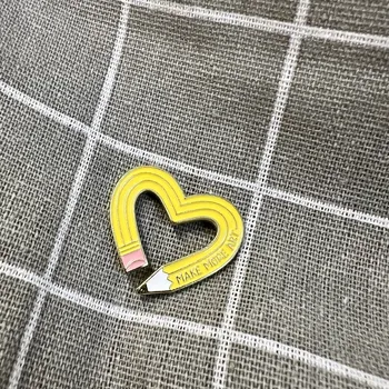 Tužka ve tvaru srdce - Make more art / Vytvářejte více umění