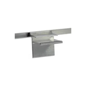 Prodejní regál SLAT držák skleněných polic 8 x 19 mm