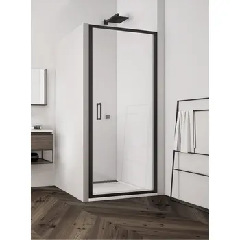 Sprchové dveře Ronal (Sanswiss) Ronal, TOP-LINE S Black Line jednokřídlé dveře TLSP Šířka: 75 cm + doprava zdarma + při platbě převodem sleva