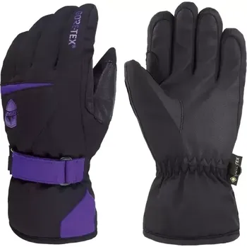Rukavice Dětské lyžařské rukavice Eska Number One GTX velikost S black/purple