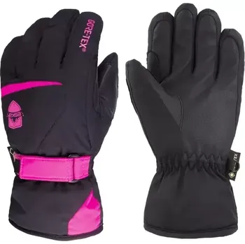 Rukavice Dětské lyžařské rukavice Eska Number One GTX velikost S black/pink