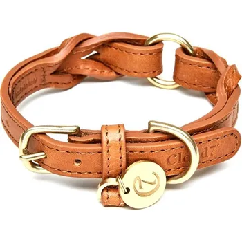 Obojek pro psa Cloud7 Obojek Hyde Park Cognac Velikost: S