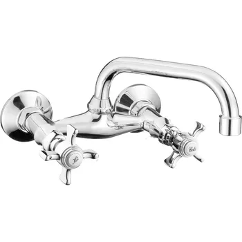 Vodovodní baterie Dřezová baterie nastěnná MIXXUS PREMIUM ZEUS 361-G