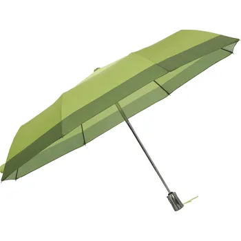 Deštník Samsonite Rain Pro 3 sect. auto o/c automatický deštník, Barva Geometric Green Print A700