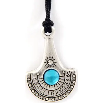 Hodiny Náhrdelník a sluneční hodiny Nil - tyrkysový kámen