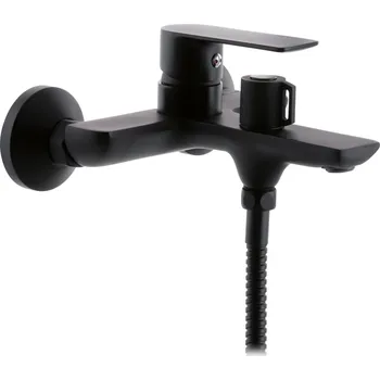 Vodovodní baterie Vanová baterie MIXXUS PREMIUM ALEX 009 (EURO) BLACK, černá