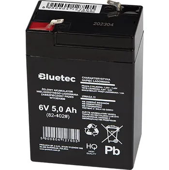 Záložní baterie Gelová baterie 6V 5Ah BLUETEC