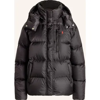 Dámský kabát Polo Ralph Lauren Dámská Péřová Bunda S Odnímatelnou Kapucí,...