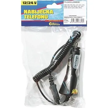Nabíječka autobaterie Compass Nabíječka telefonu 12/24V SIEMENS I.
