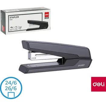 DELI E0462 celokovová, černá