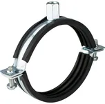 Objímka dvoušroubová, 75 - 80mm, M8+M10, ZN