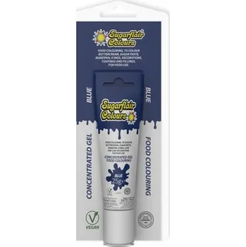 Čokoláda Gelová barva Sugarflair v TUBĚ - modrá