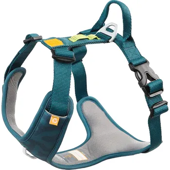 Postroj pro psa Woolly Wolf Postroj s poutkem na ruku Roam Deep Teal Ripple Velikost: S
