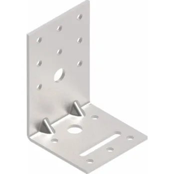 Tesařské kování Montážní úhelník, zesílený 90 x 60 x 60 x 2,5 mm