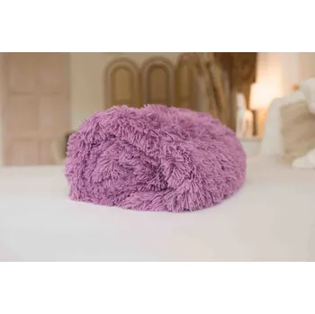 deka JERRY FABRICS Deka s dlouhým vlasem fialová Polyester, 230/200 cm