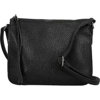 Kabelka Trendy dámská koženková crossbody kabelka Maewa, černá