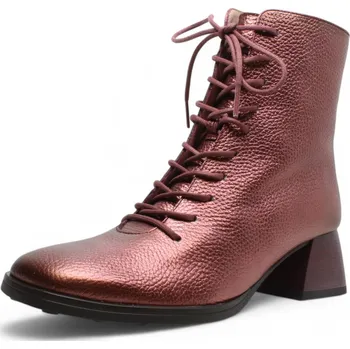 Dámská zimní obuv DÁMSKÉ POLOBOTKY HISPANITAS HI254389 VÍNOVÁ Barva: VÍNOVÁ, Velikost: 38