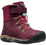 KEEN KANIBOU WP JR fig/pink lemonade US 3 / EU 35,0 / UK 2 / 22 cm; Růžová obuv + DÁREK DLE VÝBĚRU!