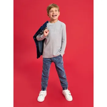 Sinsay - Kalhoty joggers - modrá - 913EM-55J - 913EM-55J-122