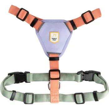 Postroj pro psa Woolly Wolf Postroj Salmon Pink Mix Velikost: XS