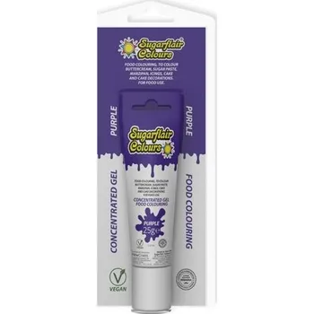 Čokoláda Gelová barva Sugarflair v TUBĚ - fialová