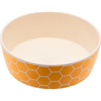 Miska pro psa Beco Bambusová miska Honeycomb Velikost: S