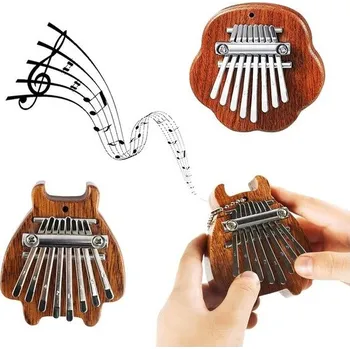 Nástroj Kalimba Bicí nástroje Minipalec klavír 2 kusy Palec klavír Marimba klavír Hudební nástroje