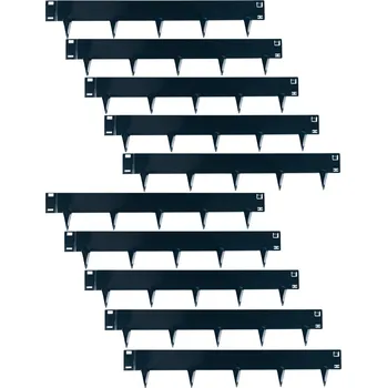 Zahradní obrubník UNIGARDIA kovový obrubník s hroty 18,5 cm antracit 1 ks Délka: 10 m