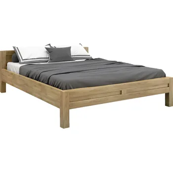 Knihovna Buková postel Montana L4 180x200 cm Barevné provedení: Kaštan