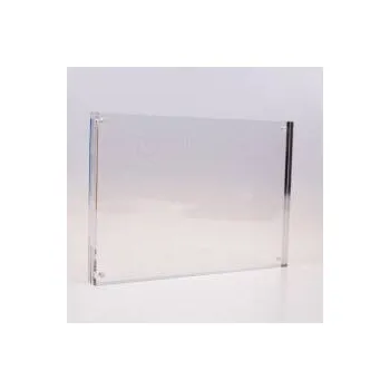 Plexi/akrylátový stojánek A5, na šířku i na výšku, magnetický, 210x148mm