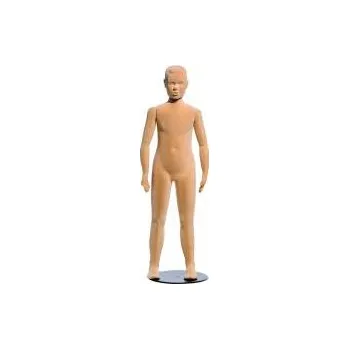 Figurína Figurína, manekýna dětská FLEXIBLE 10 let, prolis, tělová, flok, bez podstavce