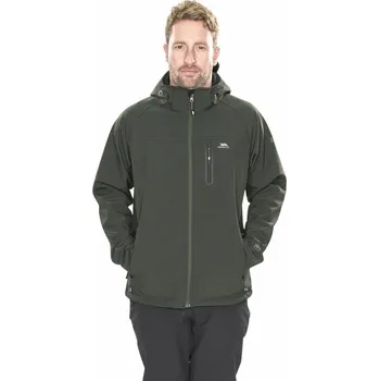 Pánská softshellová bunda Pánská softshellová bunda Trespass Accelerator II velikost S olive