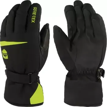 Rukavice Lyžařské rukavice Eska Number One Adults GTX velikost 10 black/acid lime