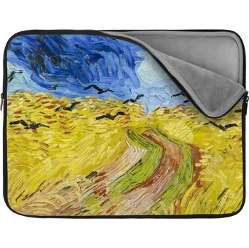 pouzdro na notebook Sablio Obal na notebook Pšeničné pole s vránami - Vincent van Gogh - 13"