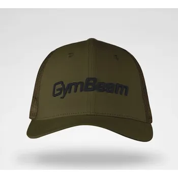 Kšiltovka GymBeam Kšiltovka Mesh Panel Cap Military Green UNI