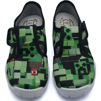 Chlapecké bačkory Chlapecké bačkory RAWEKS BORYS B28 Minecraft úzký střih Velikost: 35
