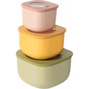 Dóza na potraviny Guzzini ECO STORE & MORE Set of 3 depp containers