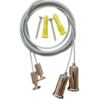 LED lišta Závěsná lanka 2ks pro profil lišta Z3 - LED Solution - LP411-CLIP - LP411-CLIP