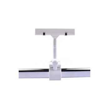 Cenovkový systém MEMO, clip XL s prstem, skřipec do max. průměru 32mm,bílý