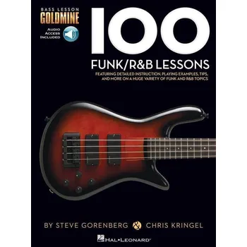Hal Leonard Bass Lesson Goldmine: 100 Funk/R&B Lessons Noty