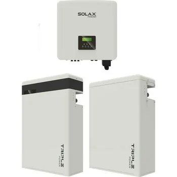 Set hybridního střídače Solax 10 kW a baterie Triple Power