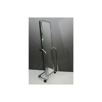 Bezpečnostní zrcadlo Zrcadlo výklopné pojízdné 450 x 1500 mm