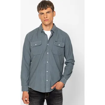 Pánská košile Pánská košile HEAVY TOOLS RUSSEL Barva: Teal, Velikost: M